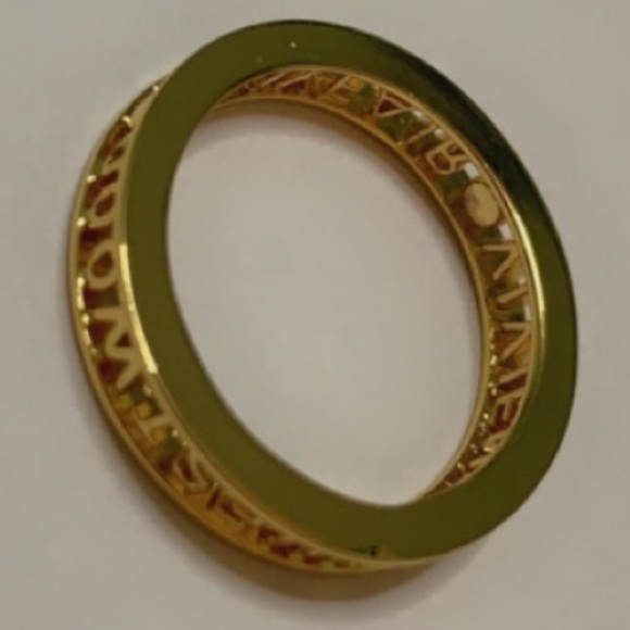 Sold out Vivienne Westwood signature logo band Ring - Picture 5 of 6